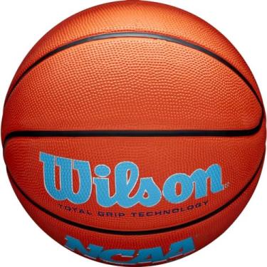 Imagem de Wilson NCAA Elevate VTX Basketball - Tamanho 7-75 cm, laranja/azul