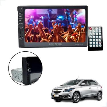 Imagem de Central Multimídia MP5 1 Din 7 Polegadas Onix 2012 2013 2014 2015 2016