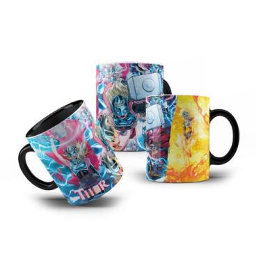 Imagem de Caneca de Porcelana Coleção Jane Foster Thor Mighty 325mL - VilelaGG