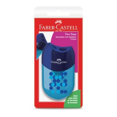 Imagem de Apontador, Faber-Castell, Two Tone, SM/TWOTONEAPT, Cores Sortidas