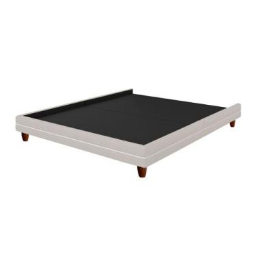 Imagem de Cama Japonesa Corea King Factor  Bouclê Suave Off White - Sallar Home