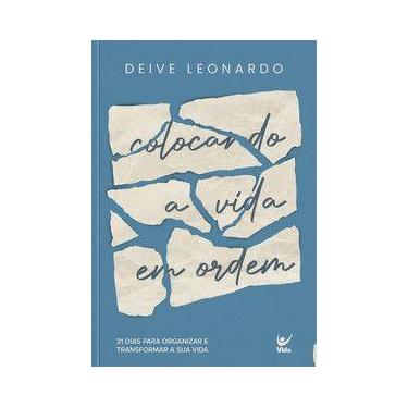 Imagem de Devocional - Colocando a vida em ordem - Editora Vida