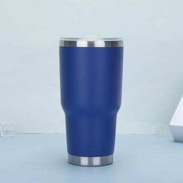 Imagem de Castrap Caneca De Viagem De Aço Inoxidável 304, Copo De Carro Isolado A Vácuo De Grande Capacidade De 30 onças, Copo De Cerveja De Parede Dupla Para Uso Ao Ar Livre (4)