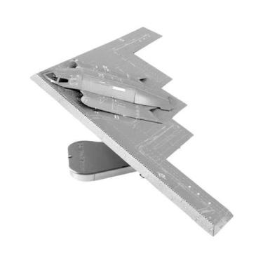 Imagem de Quebra-cabeça UFO De Metal 3D DIY Modelo De Montagem De Nave Espacial 