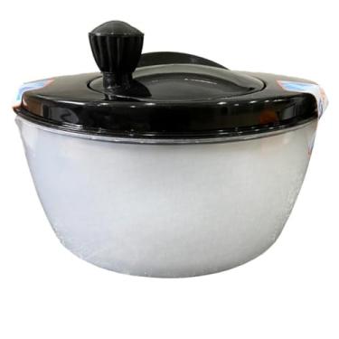 Imagem de CentríFuga De Salada Secador Verduras Manual 4 Litros(Preto)