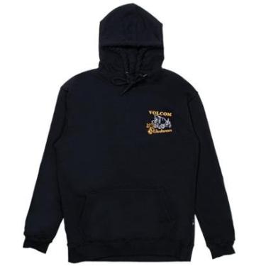 Imagem de Moletom Volcom Fc Operator Preto Cor:;Tamanho:M;Gênero:Masculino-Masculino