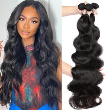 Imagem de Pacotes de cabelo JARAMA Brazilian Body Wave 10A 50-80cm 300g