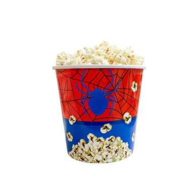 Imagem de Balde Pipoca Infantil 3L Temas de Desenhos Brinde de Festa - Usual Uti