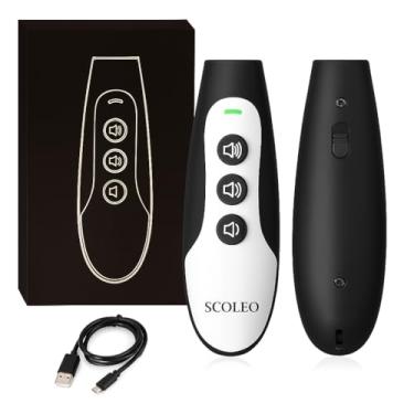 Imagem de SCOLEO Dispositivo antilatido para cães - Treinador ultrassônico de cães com tecnologia VF, controle de latido de 3 modos, repelente de latido recarregável para correção de comportamento - uso interno