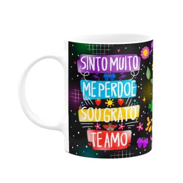Imagem de JPS INFO, Caneca Prote??o - Sinto muito - Sou grato - Te amo - B-dark