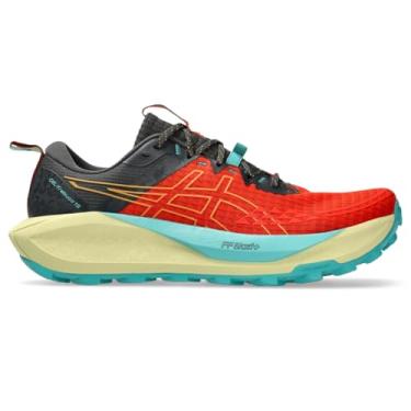 Imagem de ASICS Tênis masculino Gel-Trabuco 13, Laranja picante/tempestade de areia, 38