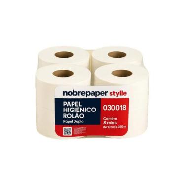 Imagem de Papel higienico 10x250 8 rolos style fsc - nobrepaper