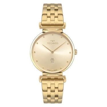 Imagem de Relógio Technos Feminino Slim Dourado - VJ20AD/1X