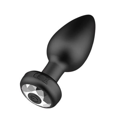 Imagem de Plug Anal Vibratório com Controle via App Bluetooth - Silicone Premium