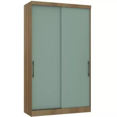 Imagem de Guarda-roupa Modulado 134,5cm 2 Portas de Correr 3 Gavetas Paris Lucia