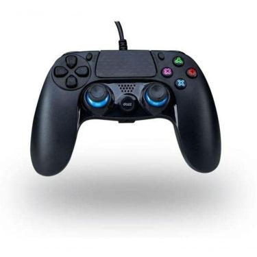 Imagem de Controle Dazz Quartum Dualshock Para Ps4 Ps3 E Pc Com Entrada P2 Preto D62000136