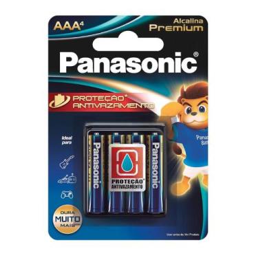 Imagem de Pilha Alcalina Premium AA4 Com 4 Unidades Panasonic