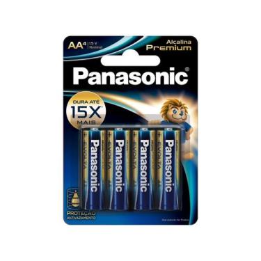 Imagem de Pilha Alcalina Premium Aa Com 4 Lr6egr/4b96 - Panasonic