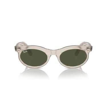 Imagem de Óculos de Sol Ray-Ban Wayfarer Oval 0RB2242 138331 Tam 53 / Fotocomatico Cinza - Lentes Verde