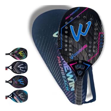 Imagem de Raquete de tênis de praia Camewin Carbon 3K Professional 320-330g