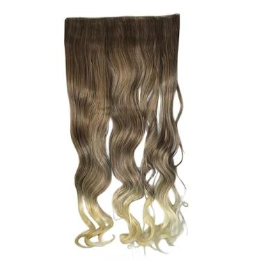 Imagem de Aplique Tic Tac de Cabelo Orgânico 70cm 150g – Textura Natural Similar ao Cabelo Humano (12T88_ONDULADO)