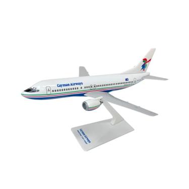 Imagem de Cayman Airways 737-400 Avião Miniatura Modelo Plástico Encaixe 1:185 Peça # ABO-73740G-002