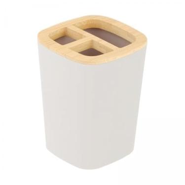 Imagem de SiaBiced 5x Compartimentos Removíveis Suporte para Escova de Dentes Banheiro Pasta de Dentes Pente Escovas Organizador Suporte para Talheres de Cozinha Estojo