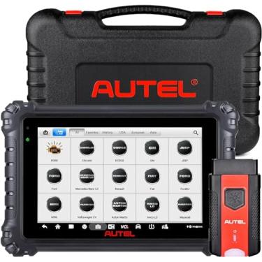 Imagem de Autel Scanner MaxiCOM MK906 Pro, ferramenta de digitalização de codificação ECU baseada em Android 10, atualização 2025 do MaxiSYS MS906BT e MS906 Pro, scanner bidirecional com mais de 40 serviços
