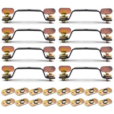 Imagem de Conector de ponte de cabeça móvel braçadeira de treliça grampos de luz de palco, espaçamento do conector do suporte de 14 cm, trava rápida, diâmetro de abertura de 12 mm, capacidade de carga de 99.8