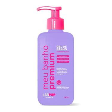 Imagem de Gel de Banho Bubblegum Witch LabPop By Labotrat Meu Banho Premium 240ml