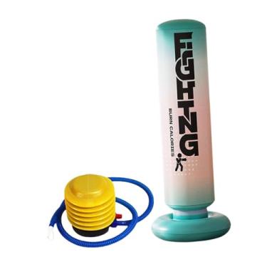 Imagem de Generic Saco de pancadas para crianças Sacos de areia Presentes Ao ar livre Inflável Bopper Saco de pancadas inflável para presentes Meninos e meninas, Verde, 1.5 Milhão