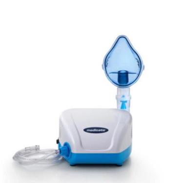 Imagem de Inalador Nebulizador Compressor Medicate MD1300 Bivolt