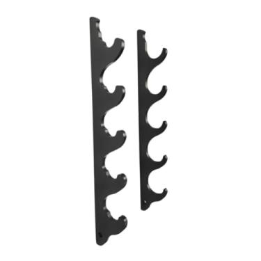 Imagem de Dynwave Suporte de parede para taco de beisebol e suporte para taco de softball para colecionadores, multiuso, 5 Níveis