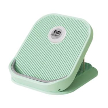 Imagem de UGPLM Prancha inclinada para alongamento de panturrilhas, academia em casa com cronometragem, prancha inclinada ajustável de 12 níveis e antiderrapante para, Verde