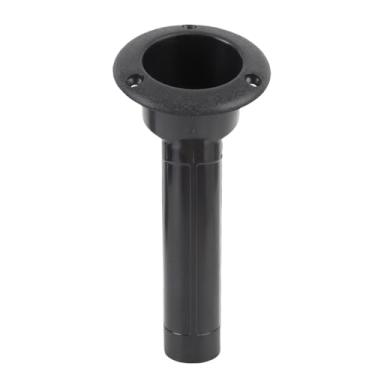 Imagem de aqxreight 2 Em 1 Barco Pesca Rod Cup Holder Estrutura Forte 0 15 30 Graus Ajustável 224mm ABS Rodada Top Cup Holder para Yacht Ship (30 graus)