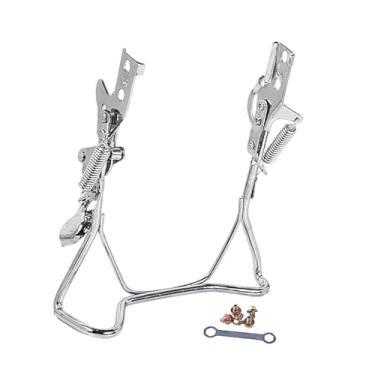 Imagem de oshhni Suporte de bicicleta elétrica, suporte de estacionamento, substituição de design retrô, suprimentos de ferro, de pé duplo, central para ciclismo, Furo Duplo, 16inch