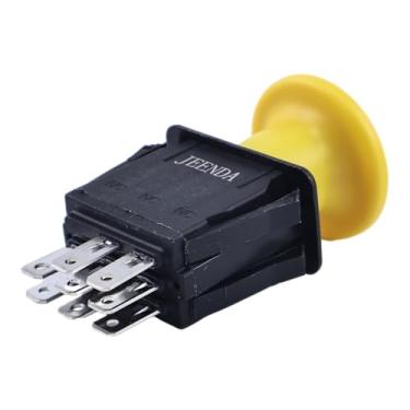 Imagem de JEENDA Interruptor de embreagem PTO 463034 compatível com Scag Cheetah Freedom Z Tiger Cub SMZ-48, SSZ-20CV Turf Tiger Cat Walk Behinds 8 Terminais 481687 483162 483957