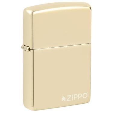 Imagem de Zippo Isqueiro de bolso clássico com logotipo Champagne Zippo