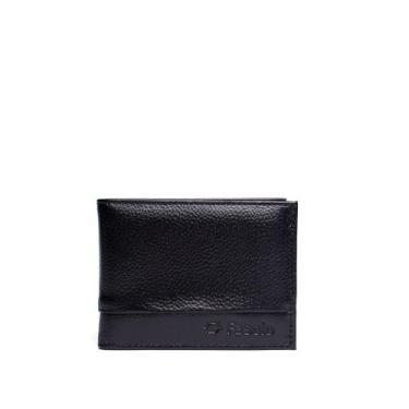 Imagem de Carteira Masculina Fasolo K907143751 Couro Preta, Preto, Único