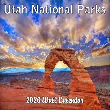 Imagem de National Parks Monthly 2023 Hangable Wall Calendar with Four Bonus Months from 2022 16-Month Large Wall Calendar September 2022-2023 12" x 24" When Open Thick Sturdy Paper Giftable 2023 Calendar