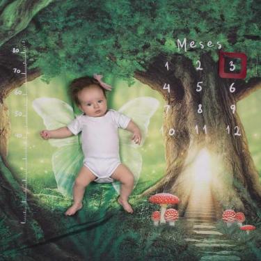 Imagem de Cenário Tapete Mesversário Mundo das Fadas (lençol) - Alce