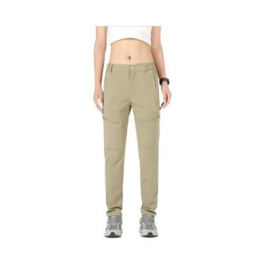 Imagem de Calça Cargo Feminina à Prova d'Água - 4 Vias de Estiramento para Camin