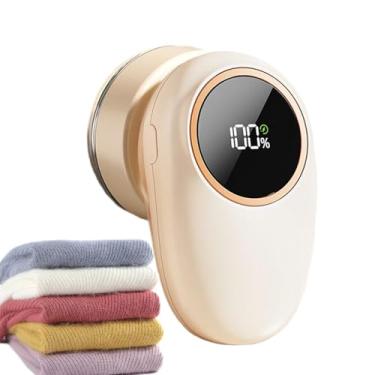 Imagem de Removedor de Bolinhas de Tecido | Removedor Elétrico de Fibras,Aparelho Portátil Recarregável para Eliminar Fios Enrolados em Camisolas Tecidos Móveis Tapetes