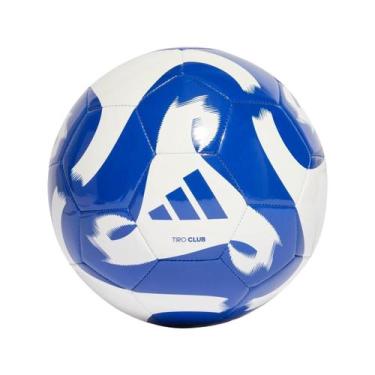Imagem de Bola de Futebol de Campo Adidas Club, Branco, Azul, 5