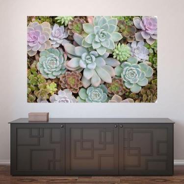Imagem de Painel Adesivo de Parede - Suculentas - Plantas - 1710png - Allodi