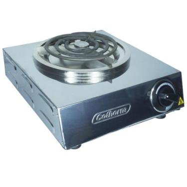 Imagem de Fogão Elétrico Profissional Portátil Mesa 1 Boca 220mm 1500W Esmeralda