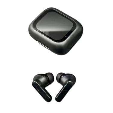 Imagem de Generic Fones de ouvido intra-auriculares 18H de alta resistência, multifuncionais e práticos com tela sensível ao toque para ciclismo, reuniões e viagens, Preto