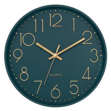 Imagem de Relógio de parede Lumuasky Modern Analog Silent Non-Ticking 30cm