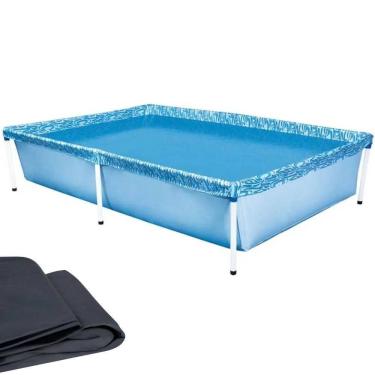 Imagem de Piscina Retangular 1000 Litros 189x126x42CM com Capa MOR