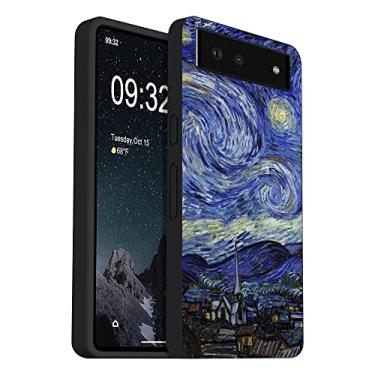 Imagem de Compatível com Google Pixel 7, capa protetora Incent Van Gogh noite estrelada presente TPU à prova de choque